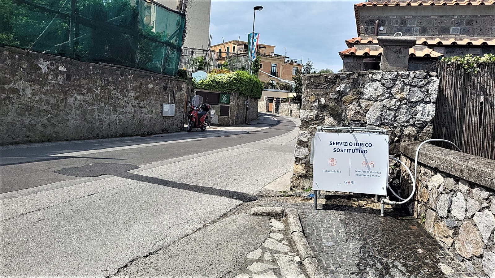 Gori Penisola Sorrentina E Isola Di Capri Guasto Improvviso Alla